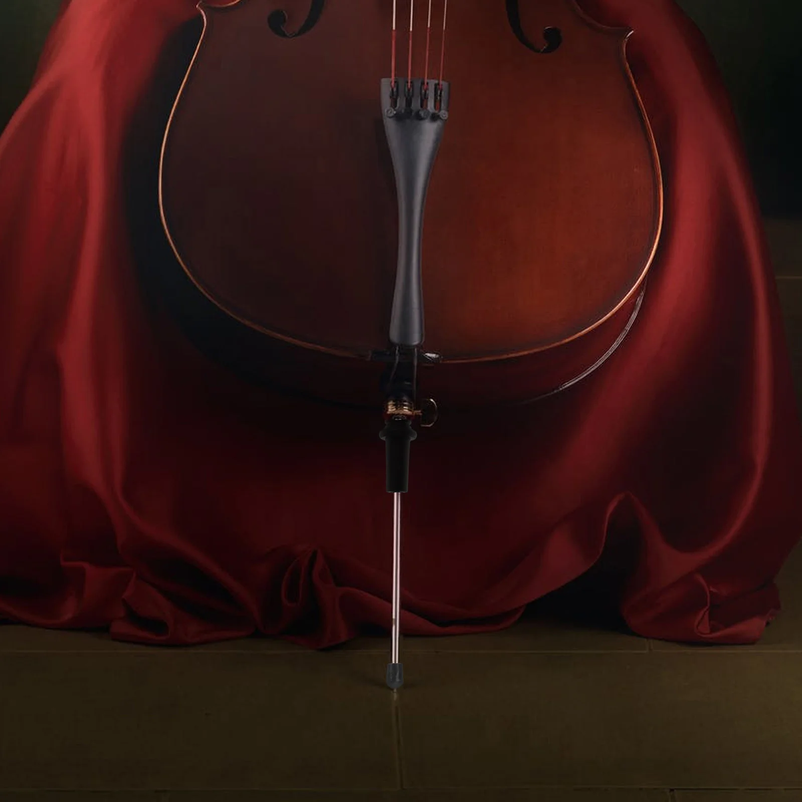 

2pcs Cello Endpin Stopper Rubber Tip For Cello Endpin Replacement Non-Slip Cap Bass Instrument Protector Accessories