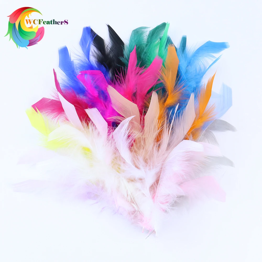 100Pcs 15-20cm Soft Fluffy Turkey Feathers Plumes for DIY Dream Catcher Cat Teaser Sewing Clothing Dress Decor Accessories