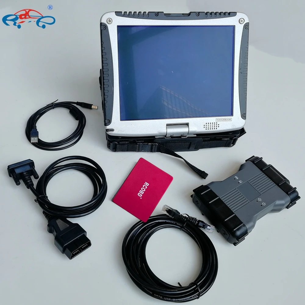 Professional MB STar C6 SD Connect VCI 6 DOIP Protocol Can 12.2024 Software Auto Diagnosis Tool Code Scanner Laptop CF19 I5 8G