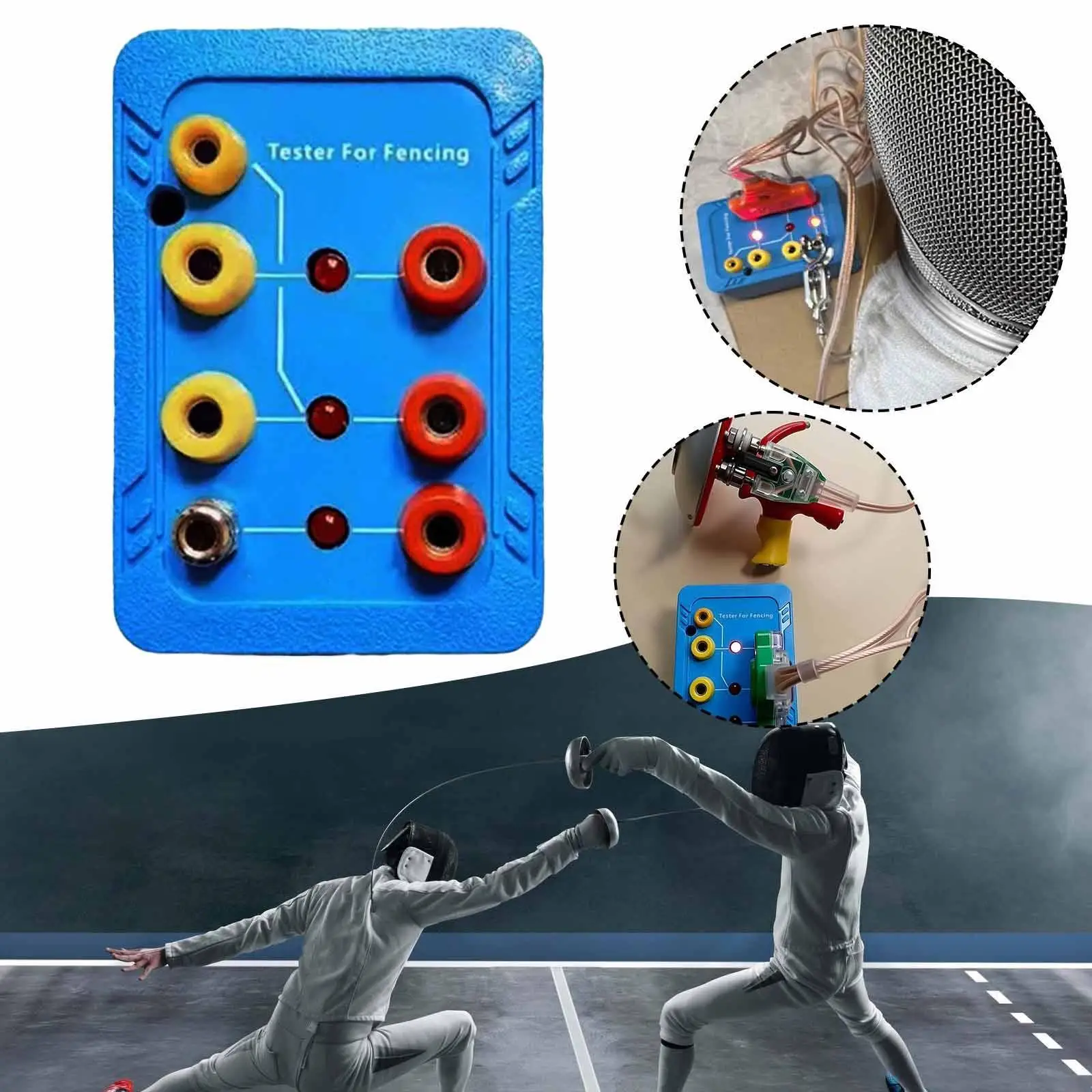 testeur-de-cloture-portable-en-alliage-pour-l'evaluation-de-la-connectivite-des-cables-et-des-lames
