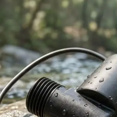 Small Scale Water Microgenerator for Indoor Use Converts For low Velocity Water Streams into Usable Electrical Output Safely
