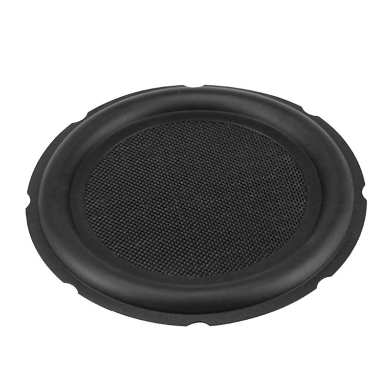 2X 8 Inch Bass Speaker Passive Radiator Auxiliary Rubber Vibration Plate Subwoofer Replacement