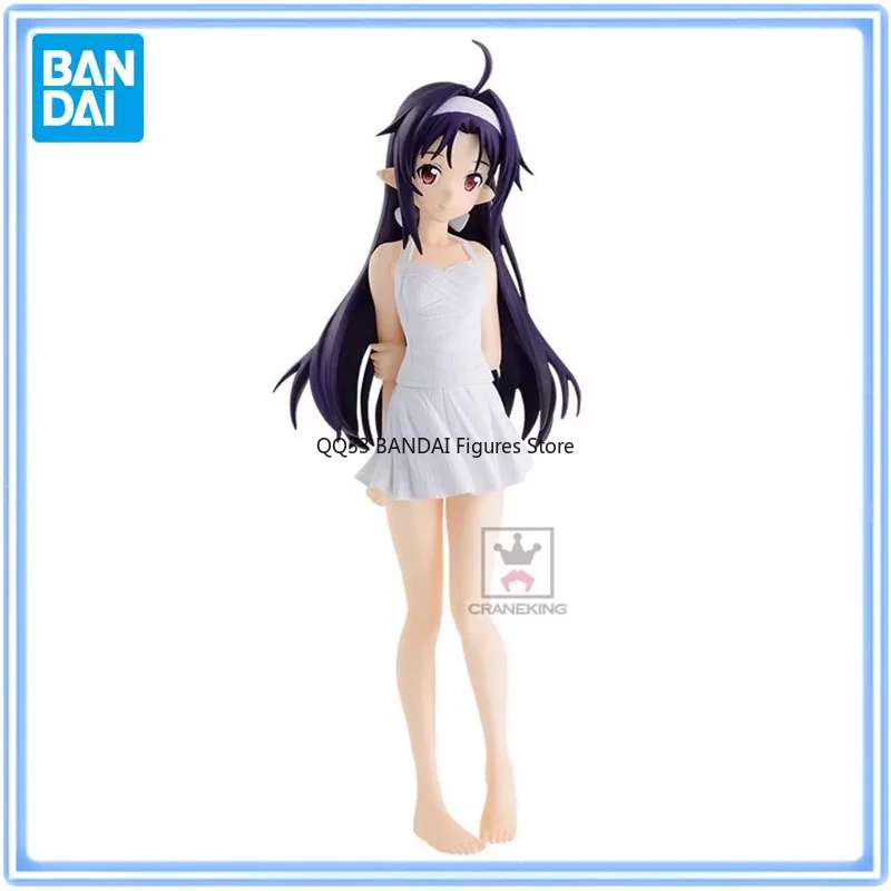 

BANDAI Original EXQ Sword Art Online SAO Konno Yuuki Swimwear Anime Action Figure Desktop Ornaments Model Toys Gift