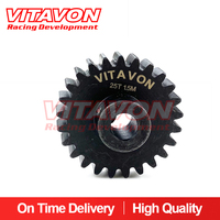 VITAVON CNC 45# HD 1.5Mod 25T Pinion Gear 8mm bore for X-MAXX / DBXL / 5B