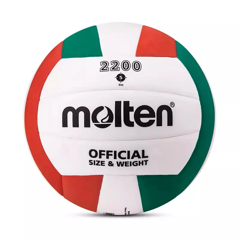 

Molten Original Volleyball Balls Standard Size 5 Soft PU ​Wear-resistant Outdoor Indoor Sports Match Training Seamless Voleibol