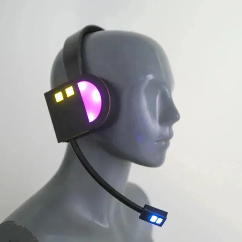 Miku Ha Condotto La Luce Kaito Megurine Cosplay Prop Testa Gear Copricapi Cuffia Auricolare Modello Accessorio Hairband Miku Auricolare Luminoso