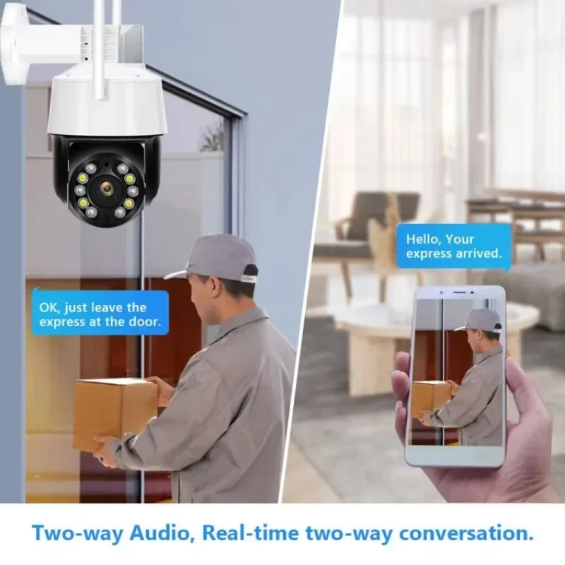 Telecamera di videosorveglianza da 5 MP Telecamera di sicurezza esterna da 4,5 pollici Zoom 20x Allarme LTE 3G SIM Card CCTV Telecamera PTZ 4G