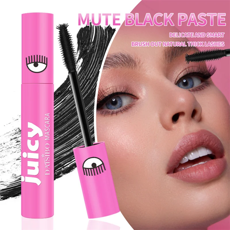 Mascara allungante per ciglia Impermeabile a lunga durata Ciglia setose Estensione ciglia nere Trucco Cosmetico coreano per occhi di bellezza