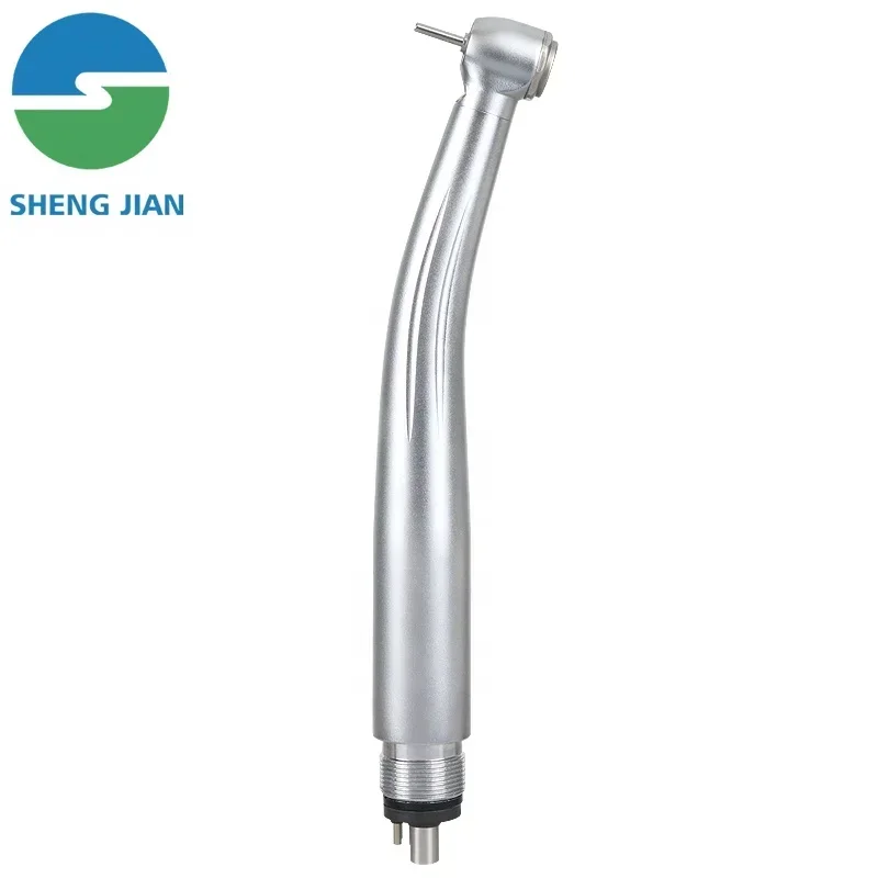 de ntal han dpieces Push Button Turbine 5 Water Spray 4 holes Shadowless 5 Led Light High Speed Den tal Handpiece