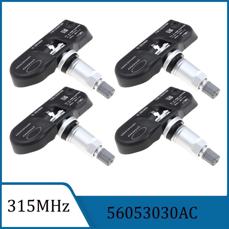 

Датчик давления в шинах 56053030AC для Dodge Caravan, Caliber, Durango, Avenger, Magnum, Nitro, Stratus 2007-2011 годов выпуска, 315 МГц, TPMS, 56053030AB