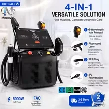 2026 New FAC 4in1 Hair Removal Device Diode Laser Tattoo Removal IPL RF Skin Rejuvenation Anti-aging Equipment for Beauty Salon