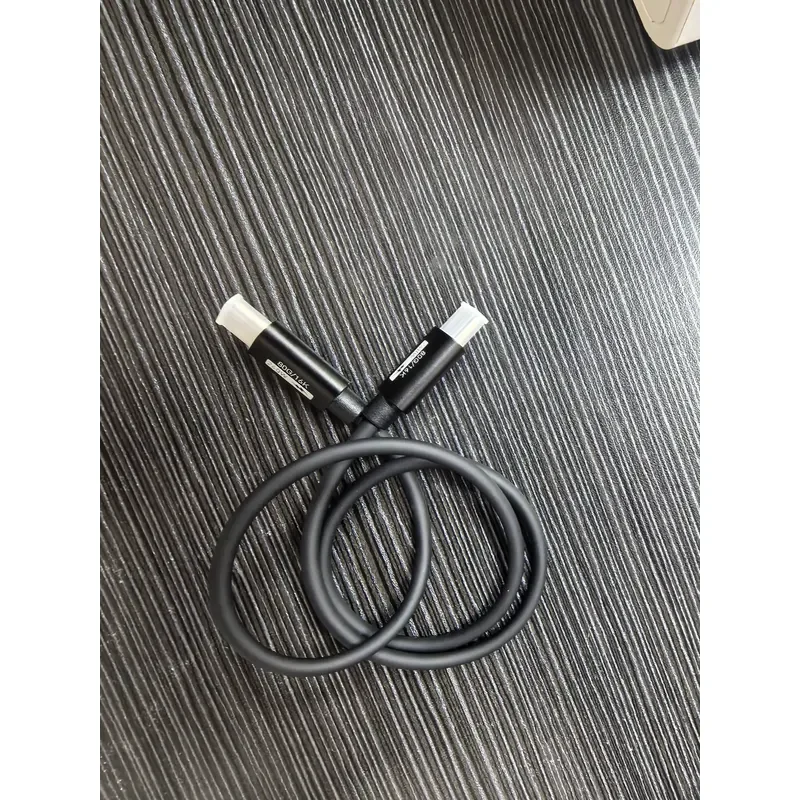 for Thunderbolt 5 Native Ultra Fine Coaxial Silver Plated Cable OD 3.5mm Ultra Thin Soft High Speed Data Transfer Charging