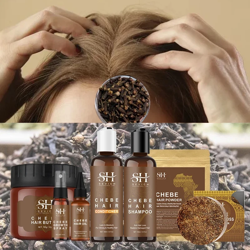 

Fast Hair Growth Set Chebe Oil Traction Alopecia Hair Strengthen Mask Anti Break Loss New Africa Baldness Treatment Care Essence