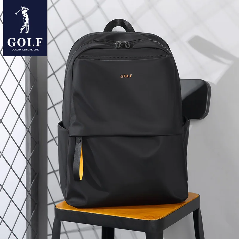 GOLF backpack men\'s backpack large capacity high school student college student backpack fashionable commuting computer bag