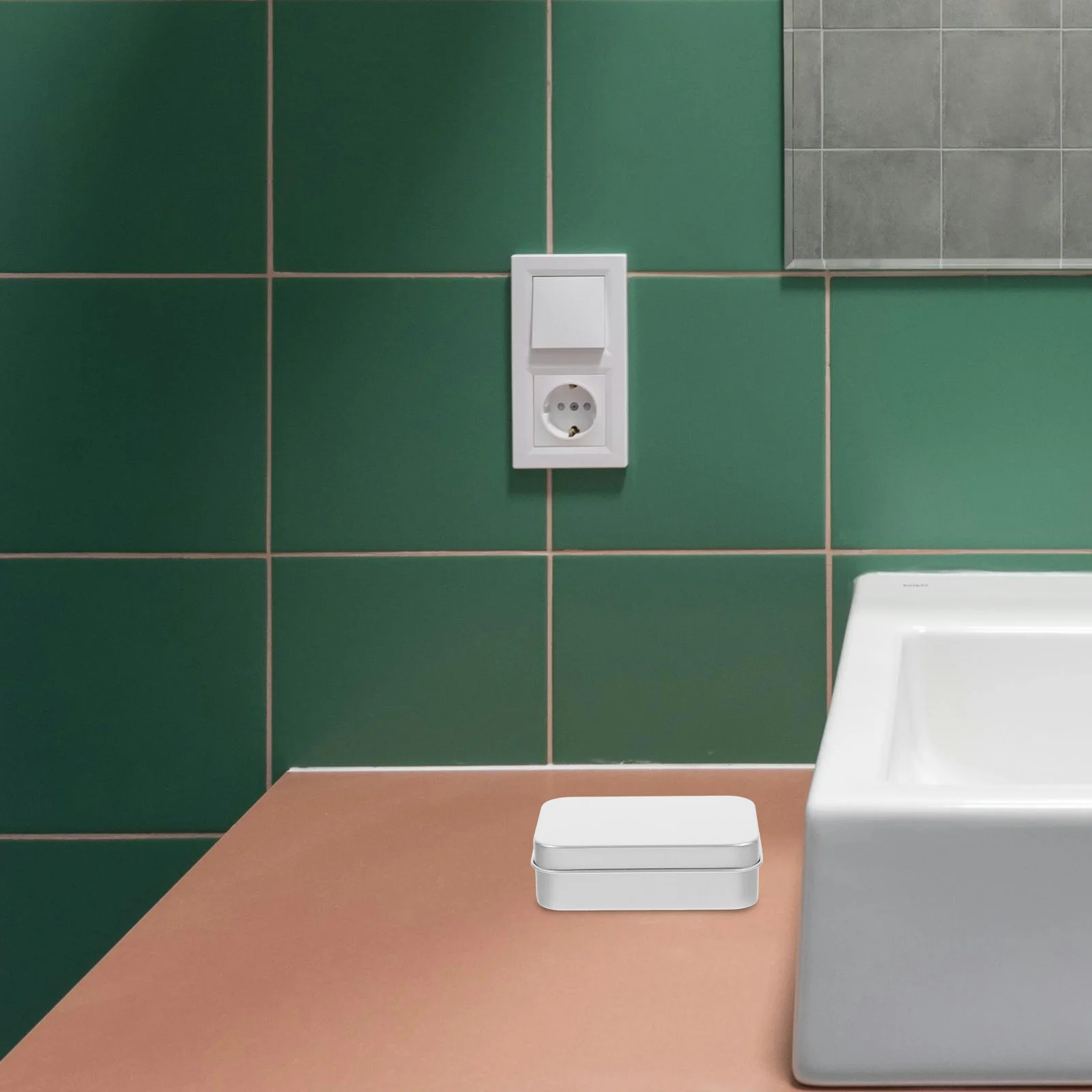 

Portable Soap Box Aluminum Travel Container Metal Case for Bar Soap Storage Lightweight Holder for Homemade Soap Tin