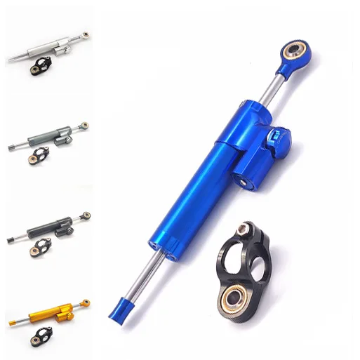 For Motorcycle Steering Damper Stabilizer Anti-Shake Titanium Rod Fit Kawasaki Z900 Handlebar Modified Parts