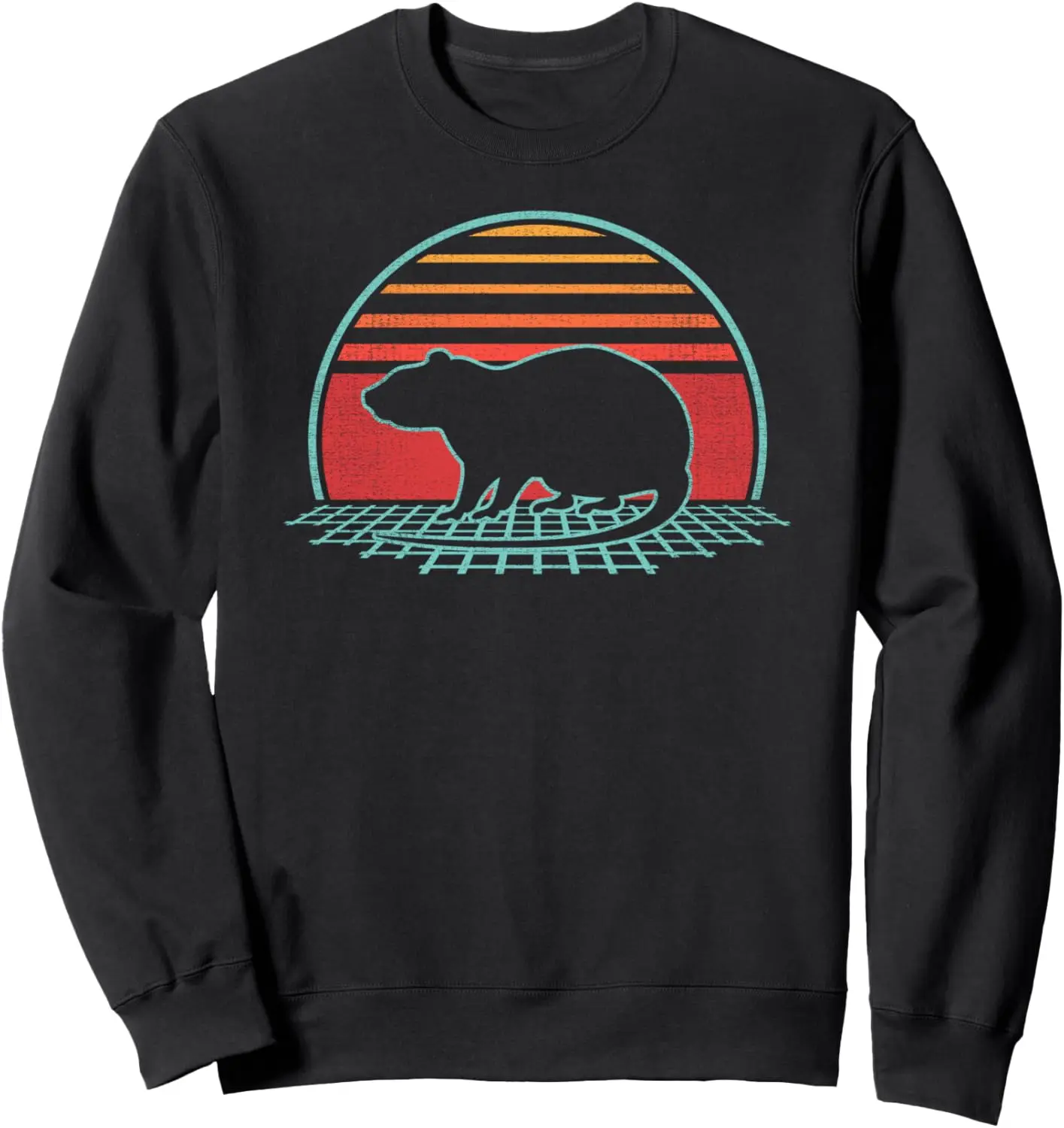 

Rat Retro Vintage 80s Style Animal Lover Gift Sweatshirt