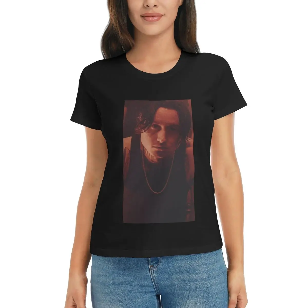 

Женская футболка Bad Omens Noah, фланелевая рок-музыка, летние футболки с короткими рукавами, хлопковые футболки с круглым вырезом, одежда, топы, уличная одежда