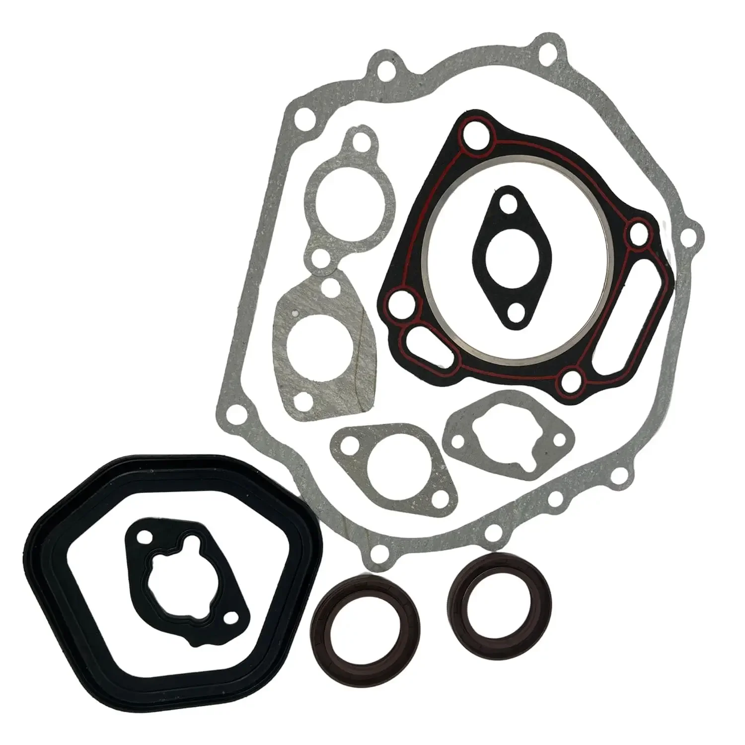 GX390 GX340 Engine Gasket Set Compatible for Honda Predator Generac 420 420cc 13hp 15hp 389cc 390cc 188 190 188f 190f 13hp 13.0