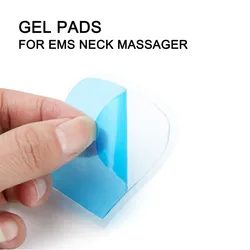 Coussinets de gel pour masseur de cou EMS, entraîneur, remplacement de l'exerciseur de hanche, patch de massage corporel, stimulateur de muscles, autocollant, accessoires en gel