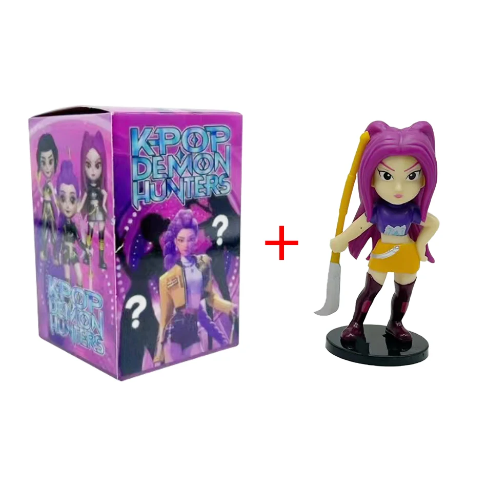 2026 Hot Anime KPop Devil Hunter poupée vinyle jouet Rumi Mira Zoi personnage vinyle masque boîte aveugle ornement jouet cadeau d'anniversaire