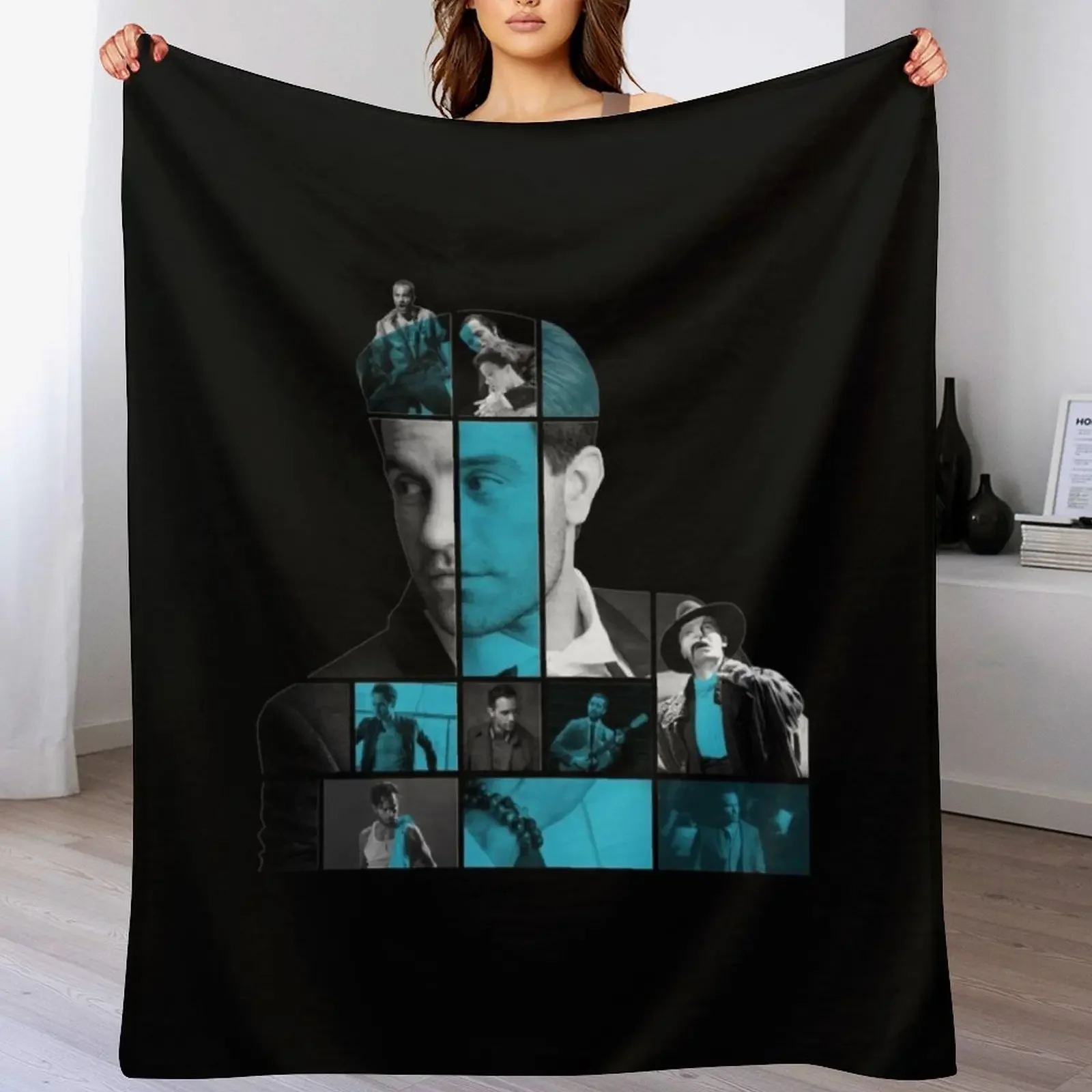 Ramin-Karimloo-Broadway-Premium Throw Blanket Decorative Sofas warm winter Soft Big Bed Blankets