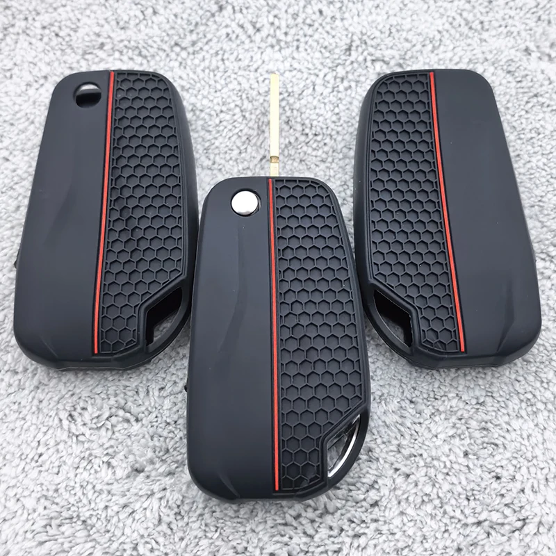 Key Cover FOB for DUCATI Multistrada V2 V2S V4 V4S 1260S 950S Silicone Motorcycle Electronic Start Key Case Shell Accessories
