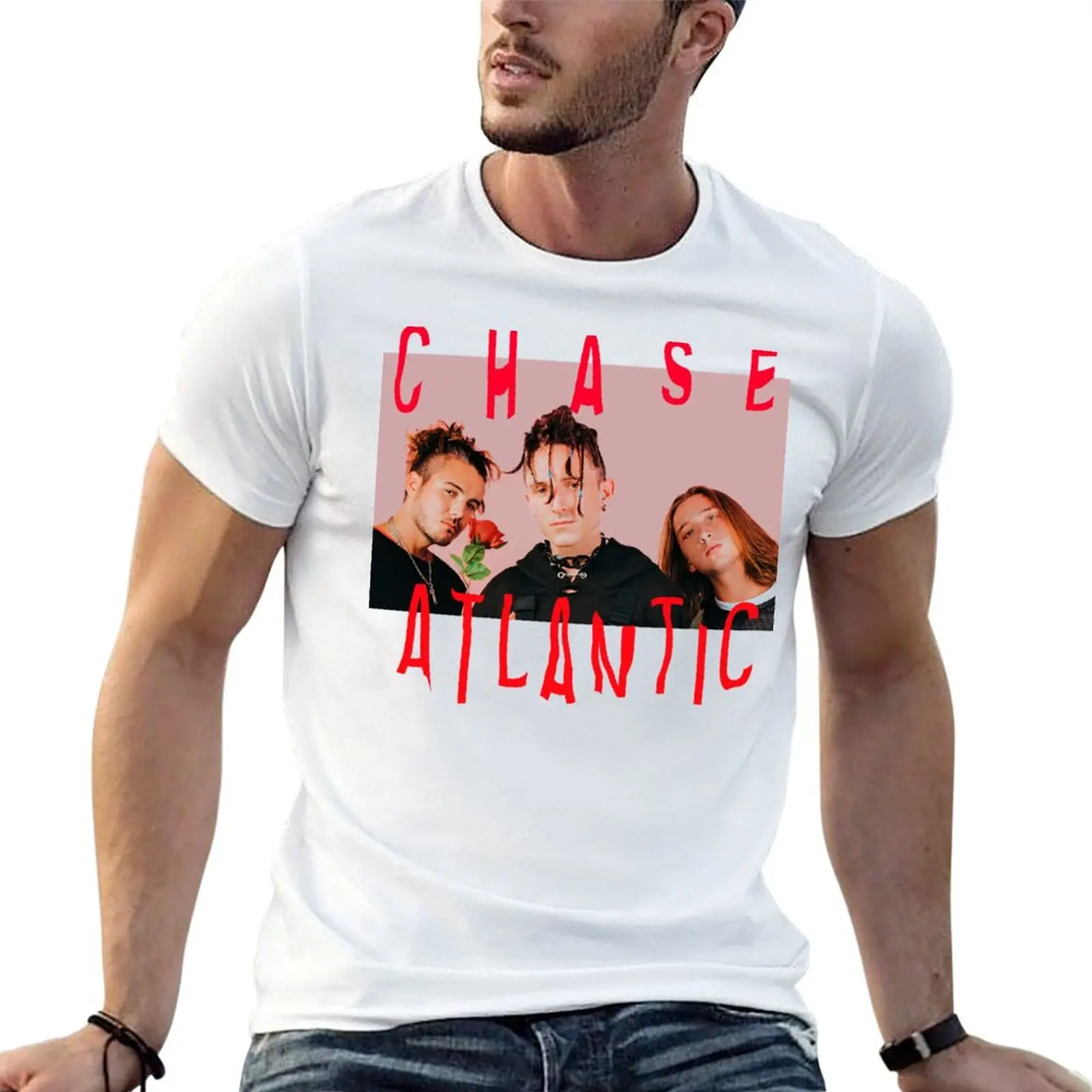 

for Atlantic 100% Chase cotton T-Shirt casual tshirt t men shirts man