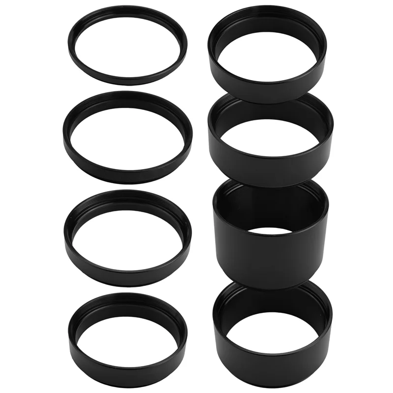 ACKOR M48X0.75 Kit tubo di prolunga a lunghezza focale 3/5/7/10/12/15/20/30mm per telescopio astronomico Fotografia T2 Anello di estensione