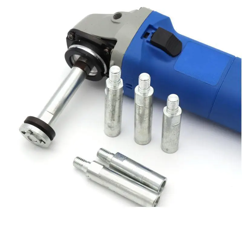 M14 Om M10 M14 Converteren Naar M10 Verbinding Uitgebreide Staaf Adapter Extender Converter Voor Auto Polijstmachine Natte Grinder Hoek Lengte bar