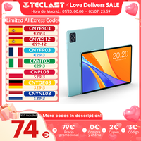 Teclast M50, 10,1 inch TDDI, Android 13 tablet PC, (6GB + 6GB)12GB RAM + 128GB ROM, UNISOC T606, 8 cores, Mali G57 GPU, 4G networks and calls dual SIM card slots 5G WiFi GPS 13MP + 5MP