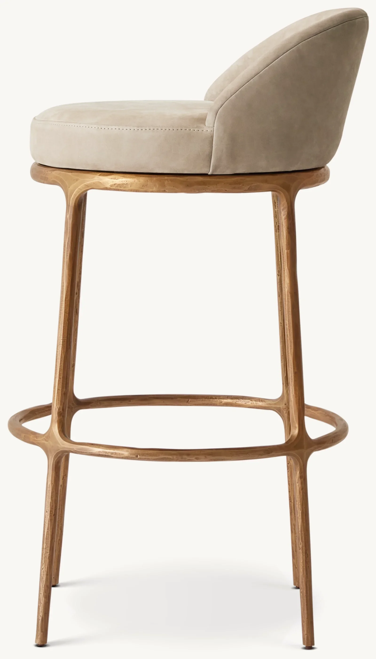 z 2024 Classic Factory Direkt verkauf Leichter Stahl Golden Frame Barhocker Hochs tühle