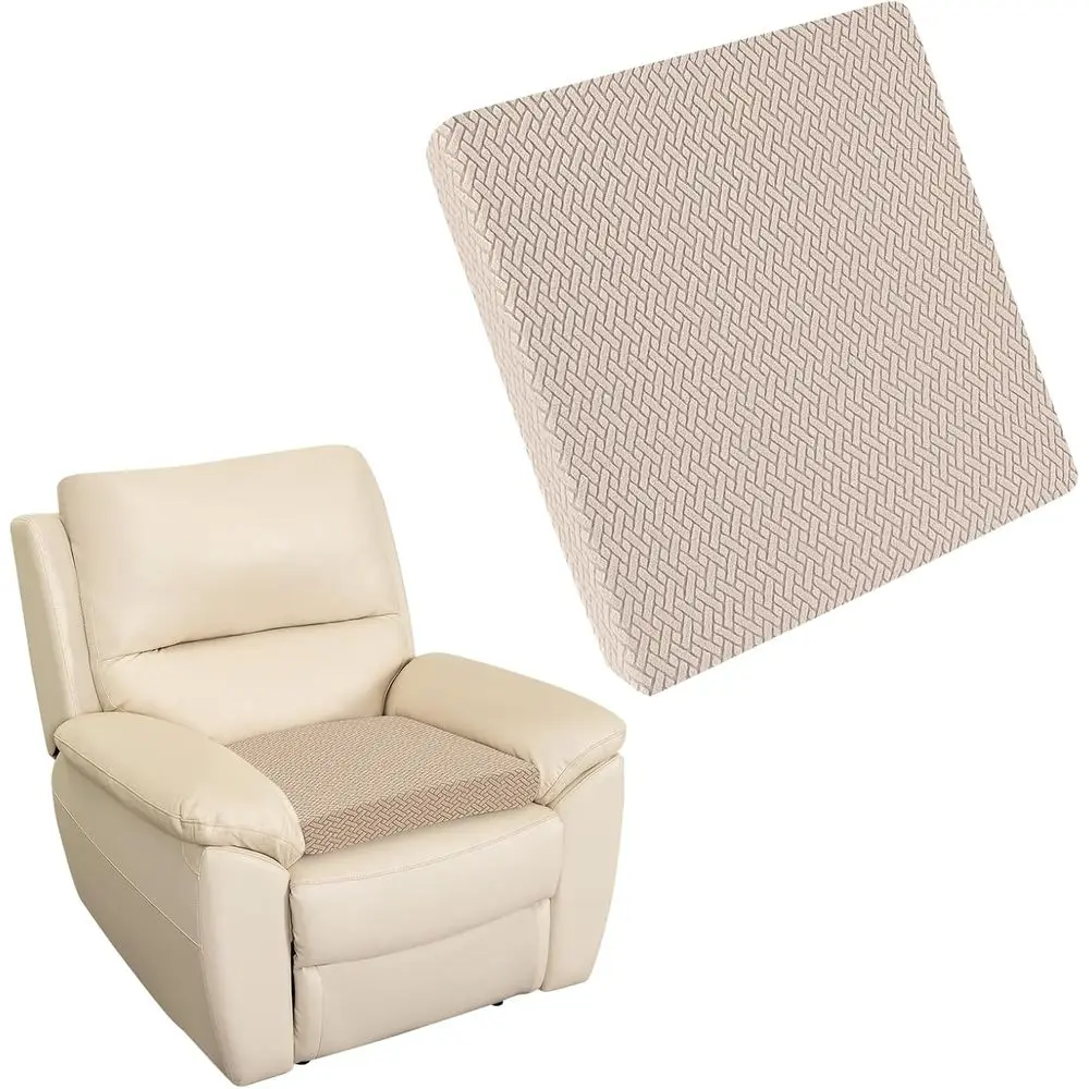 

20x20x3 Inch Knitted Khaki Seat Cushion for Comfortable Sitting - Ideal for Recliners, Office Chairs, Cars