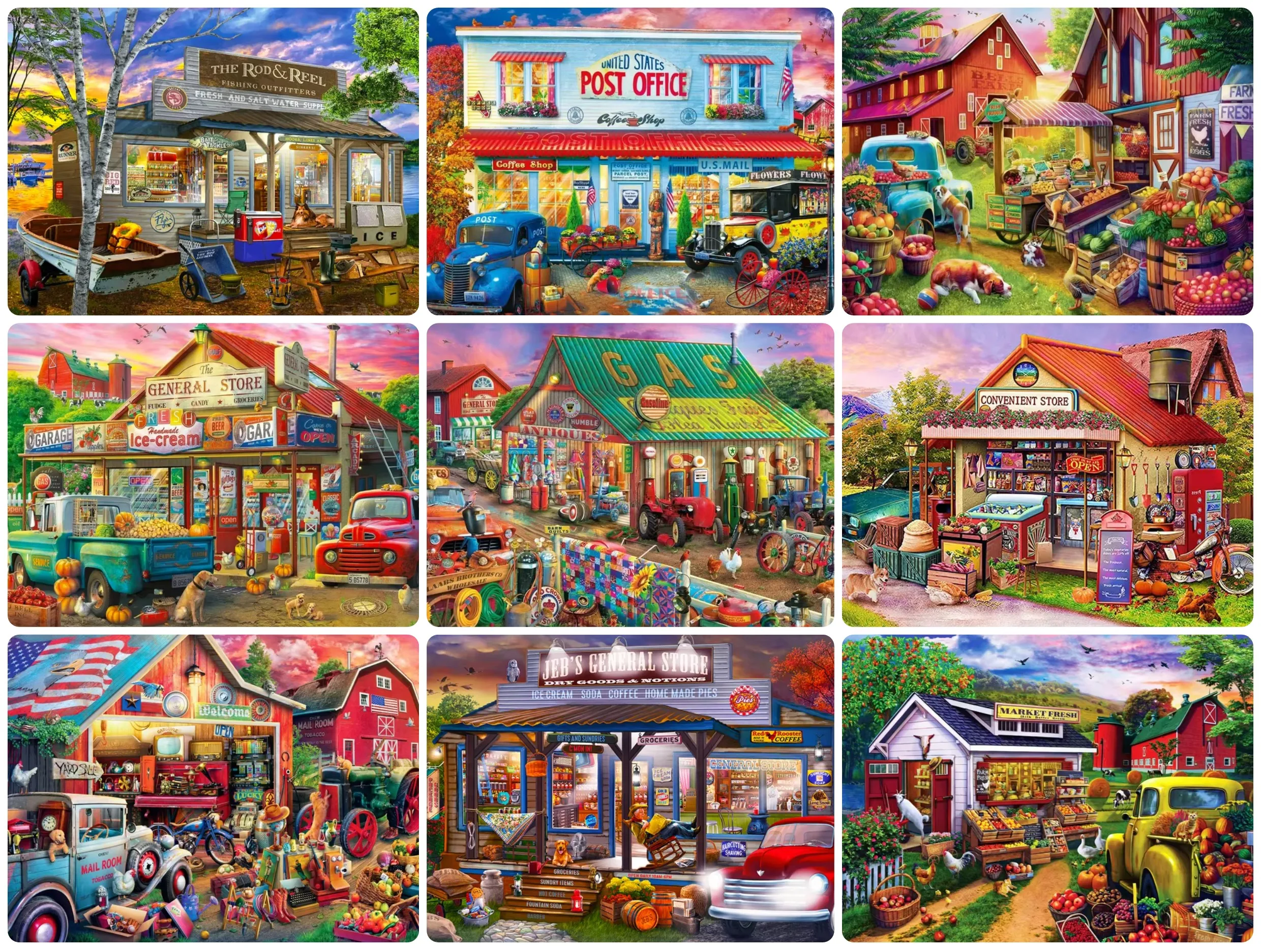 

Puzzles for Adults House Fruit, Jigsaw Puzzles Educational Games Colorful Puzzles Gifts Home Decor