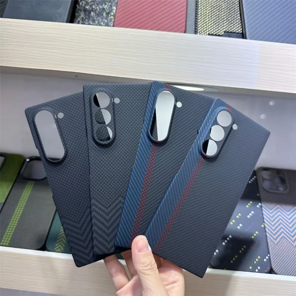 

Genuine Real Aramid Fiber Slim Case for Samsung Galaxy Z Fold6 Matte Armor Hard Cover