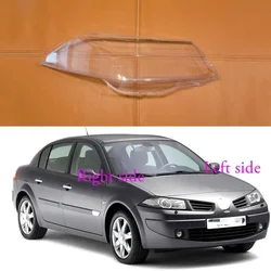 Renault Megane 2006 2007 자동차 전조등 렌즈 교체 헤드 라이트 쉘 커버 헤드 라이트 유리
