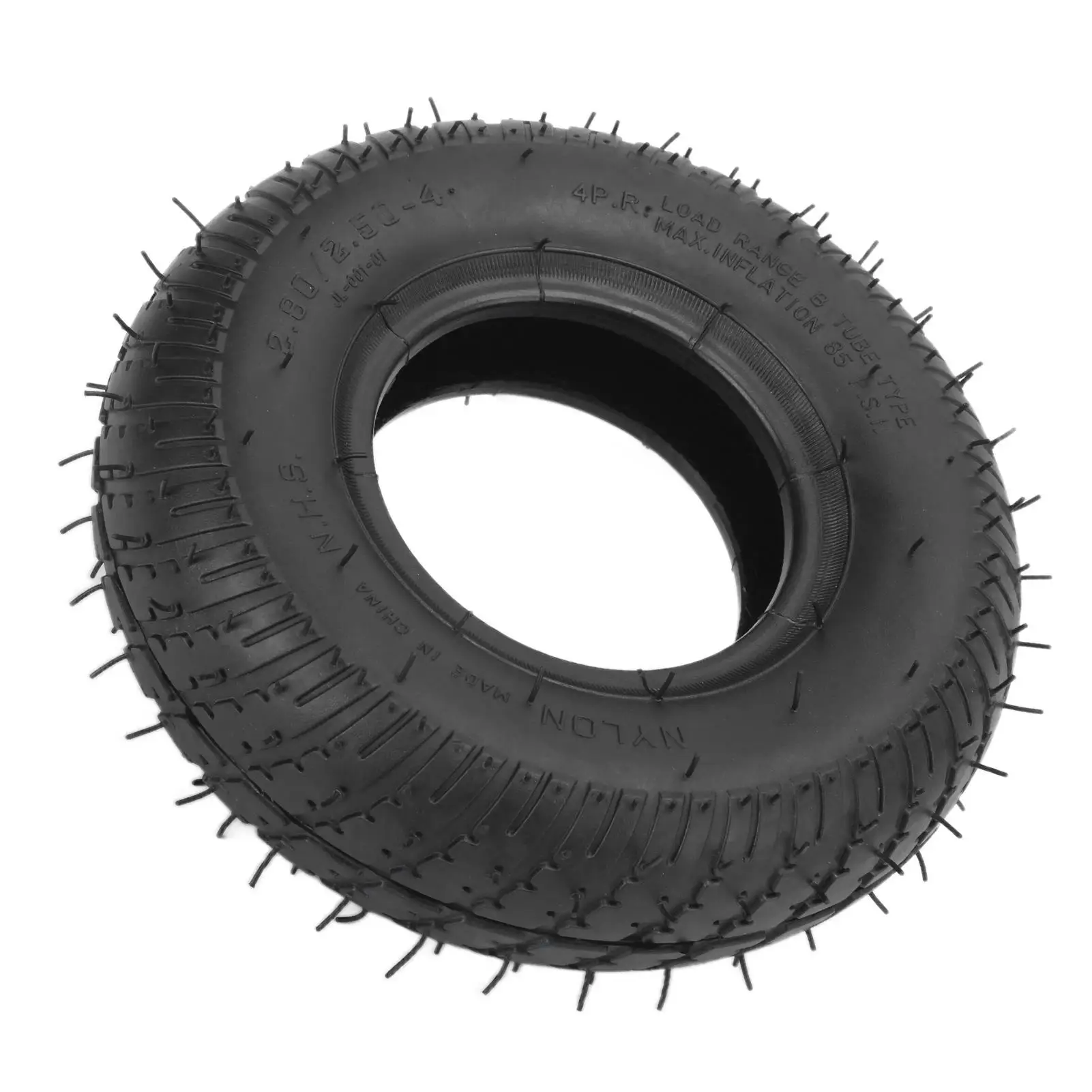 8.5 Pneumatic Scooter Tire - 4 Rim Compatible, 21.59cm Diameter for Smooth Rides