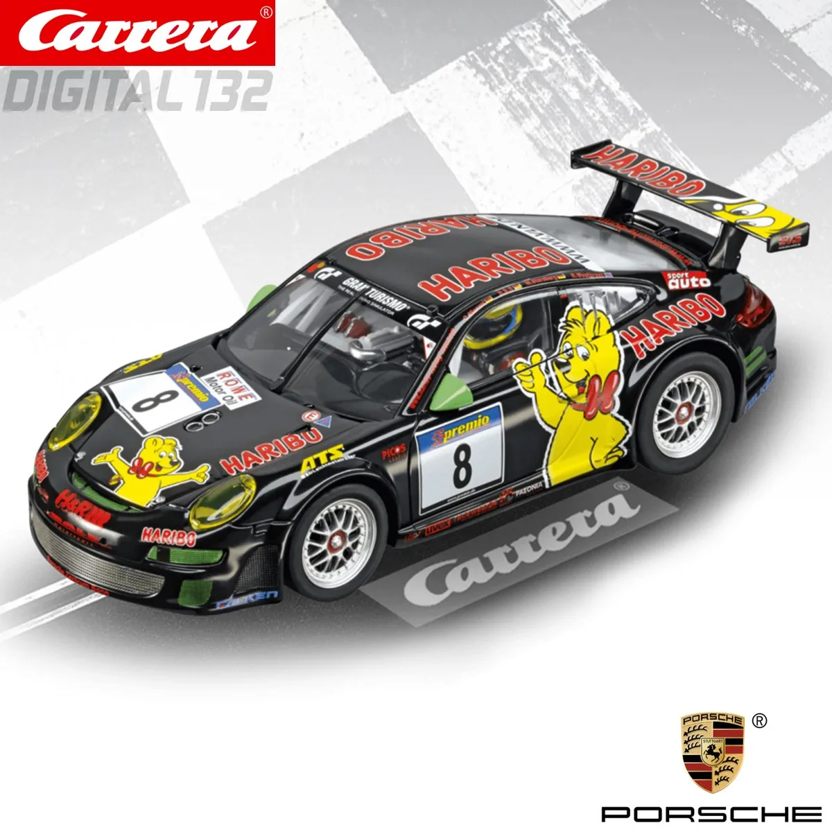 カレラスロット車Digital132ポルシェGT3 rsr 30609 mantheyレーシング