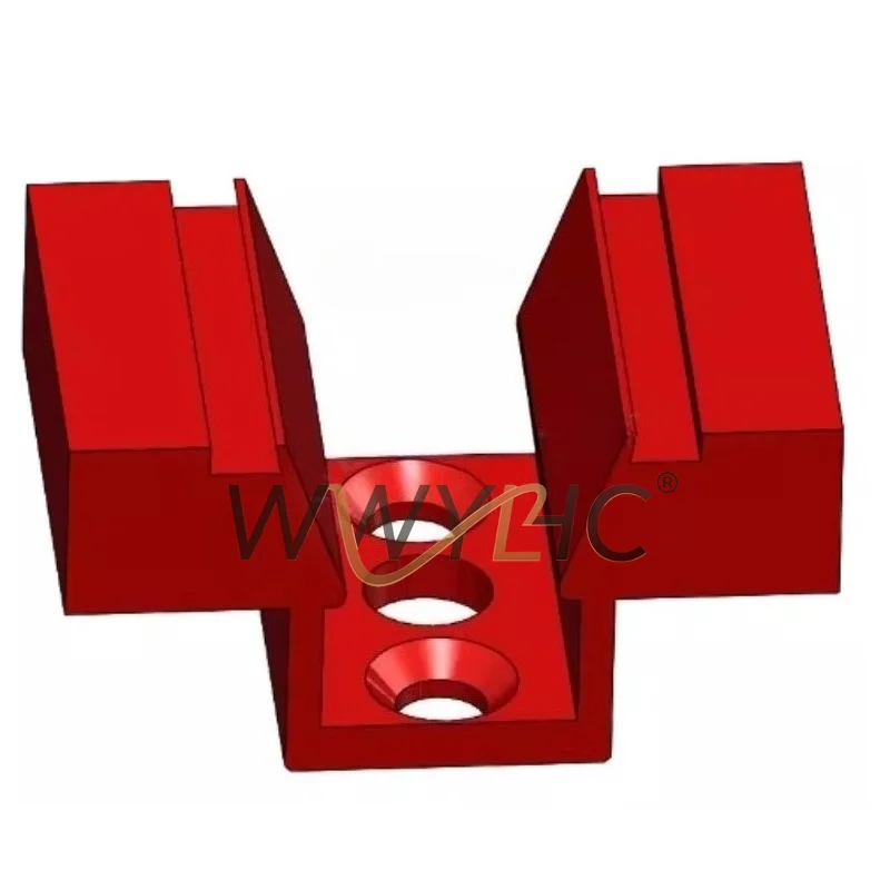 

Suitable for Two-way Side Top Multi-station Parallel Vice Numerical Control Pneumatic Tight Block 7075 Aluminum Accessories