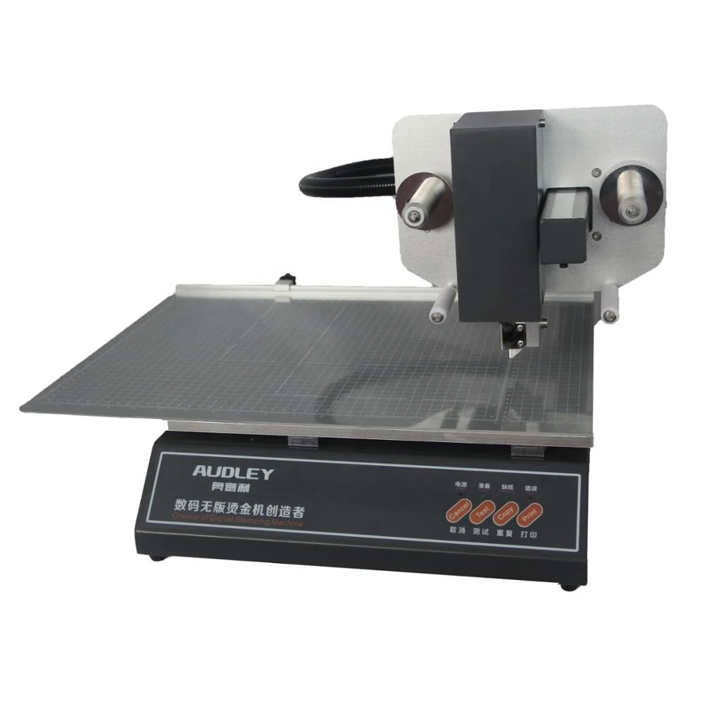 3050A notebook cover foil printer use printing head