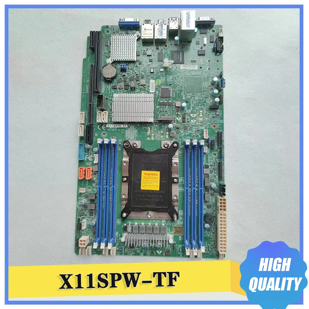 Xeon Scalable Processors Motherboards Single Socket LGA-3647 (Socket P) Supported X11SPW-TF For Supermicro