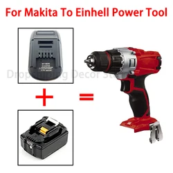 MT18EIN Battery Adapter Converter For Makita 18V Li-ion Battery To for Einhell Electric Power Tools Use BL1830 BL1850 BL1860