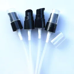 10X 100X Black Serum Pump Head for 18mm/410 Doterra Yang Living Glass Essential Oils Bottles Aromatherapy Perfume roll on Bottle