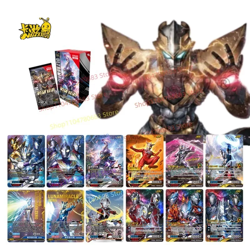 kayou-ultraman-cards-hero-battle-annual-edition-kr-cards-full-star-battle-card-packs-genuine-toy-collectible-cards
