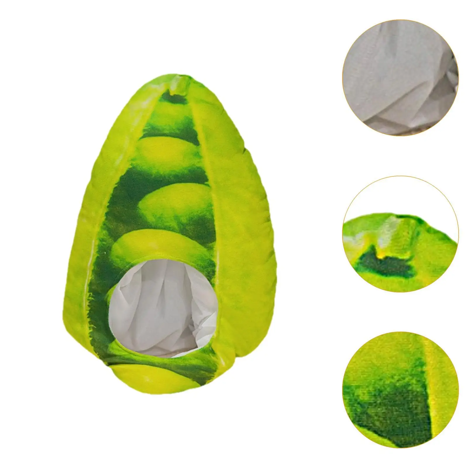 귀여운 야채 모자 완두콩 드레스업 코스프레 이벤트를 위한 재미있는 참신 머리띠 모자