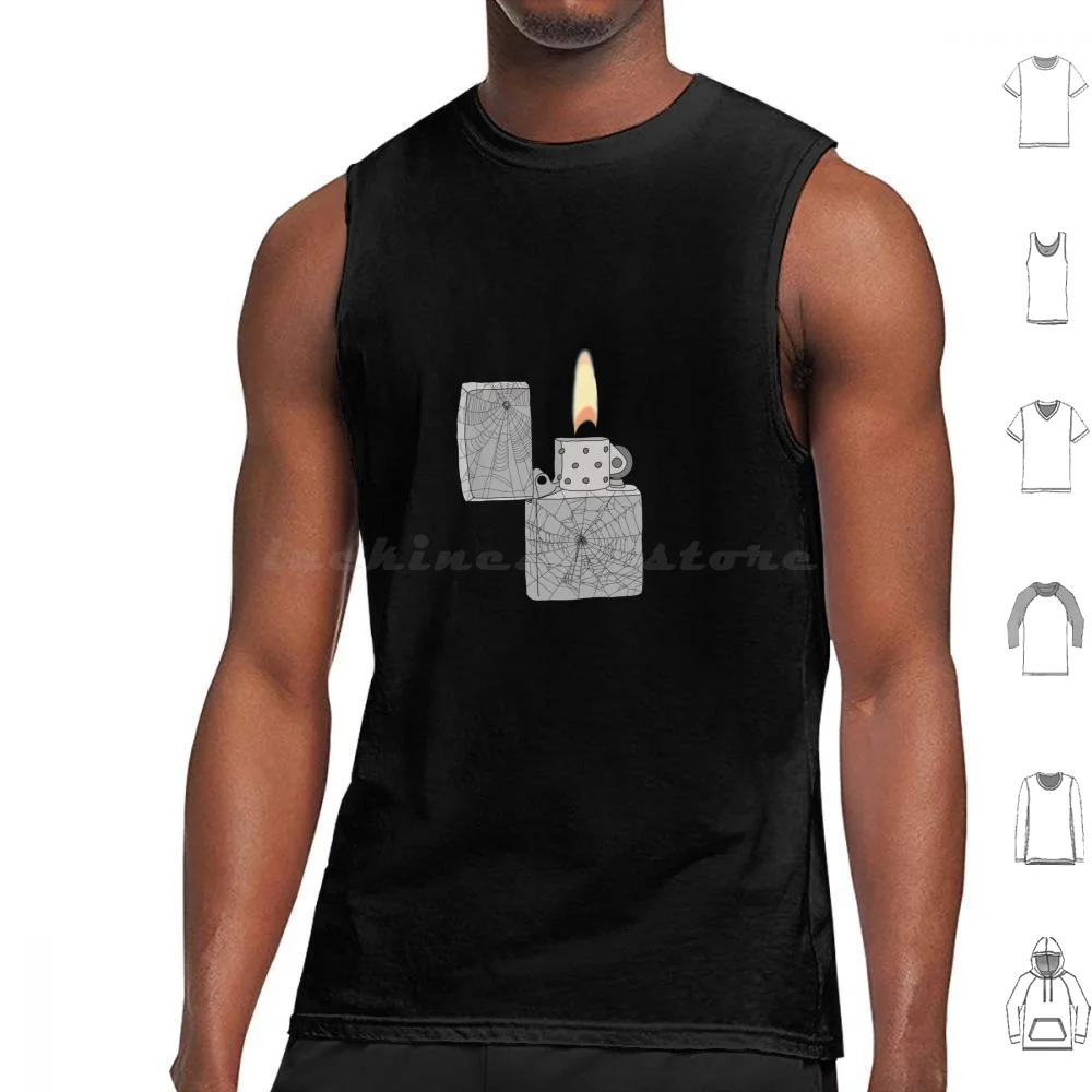 Jon's Web Lighter-The Magnus Archives Tank Tops Print Cotton Eye Eyes The Magnus Archives Tma Archivist Jon Sims