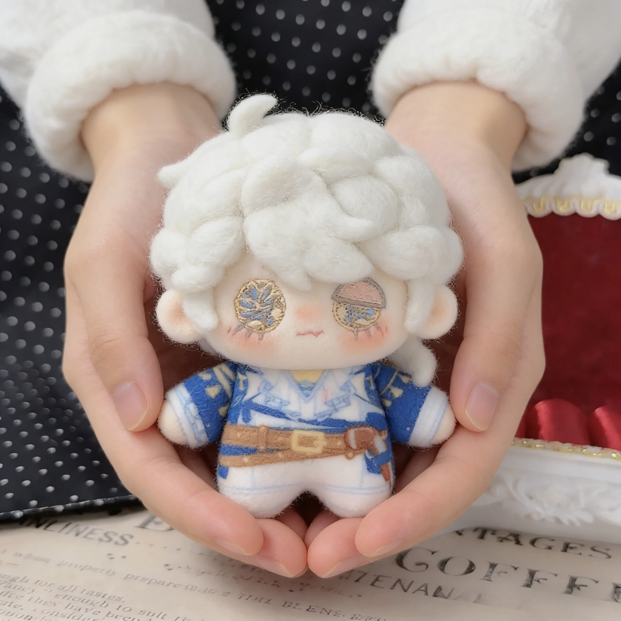 

Cotton Doll Luca Balsa Prisoner Series Game Identity Ⅴ Plush Pendant Toys Nunu Body Dolls Anime Plushie Gift 10CM