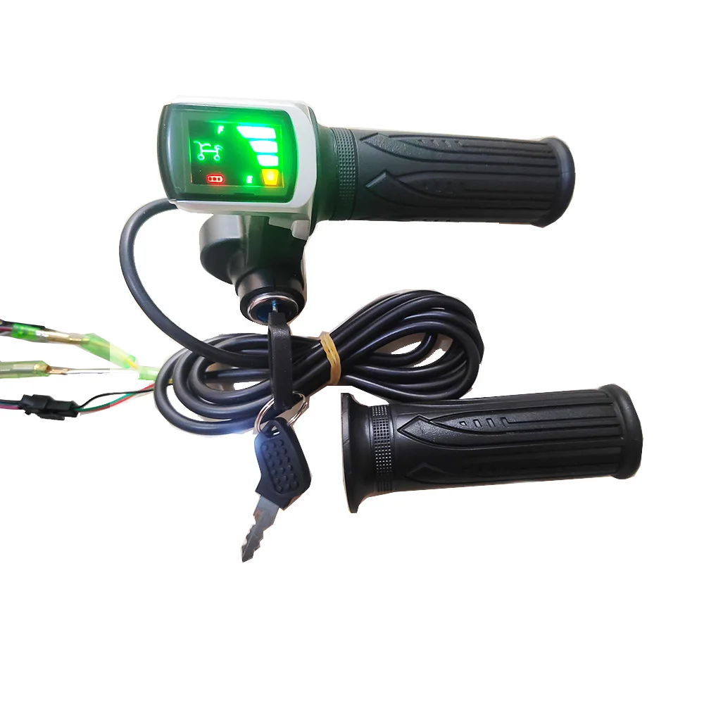 Electric Bike/Bicycle E-bike E-scooter Brushless Controller 36V 48V 350W 15A with Twist Thumb Throttle