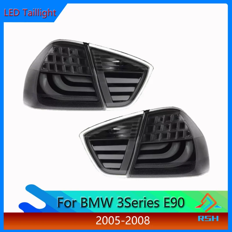 

Сборка заднего фонаря для BMW 3 серии E90 2005-2008 318i 325i 320i DRL поворотный сигнал тормозной сигнал заднего хода plug and play аксессуары