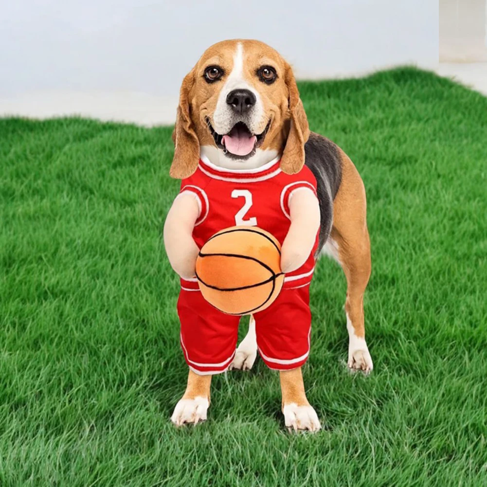 Basketball Dog Costume For Daily Funny Comfort Dog Cosplay Costume Pet Costume